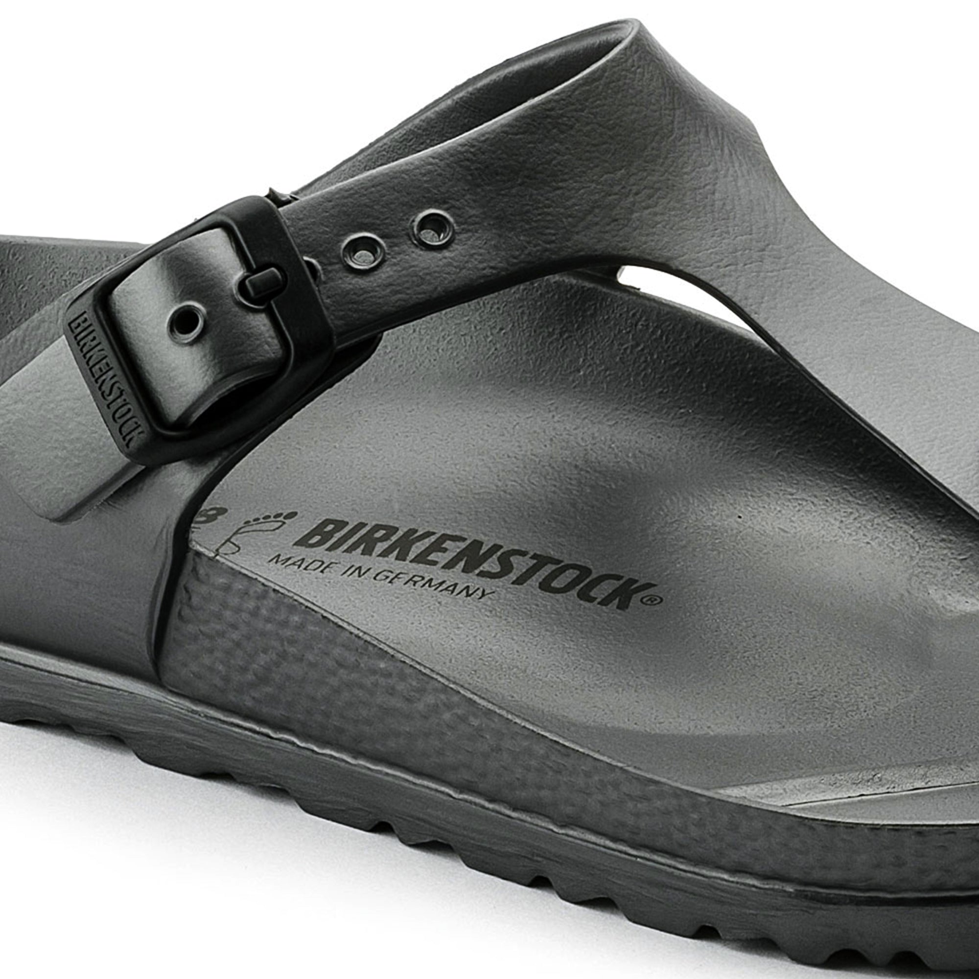 Birkenstock Infradito in Eva Gizeh Unisex Antracite