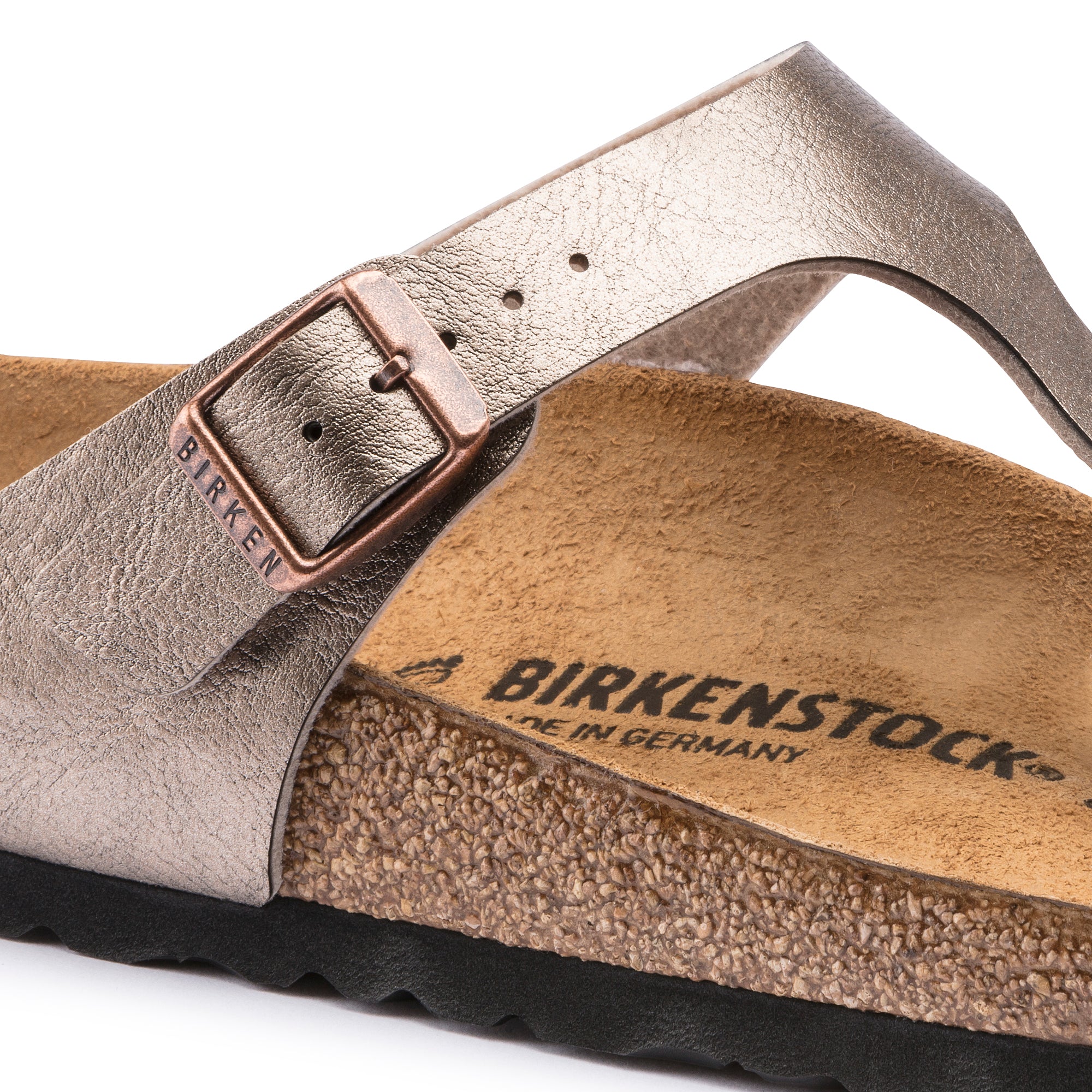 Birkenstock Sandalo Infradito Gizeh BS Donna Graceful Taupe