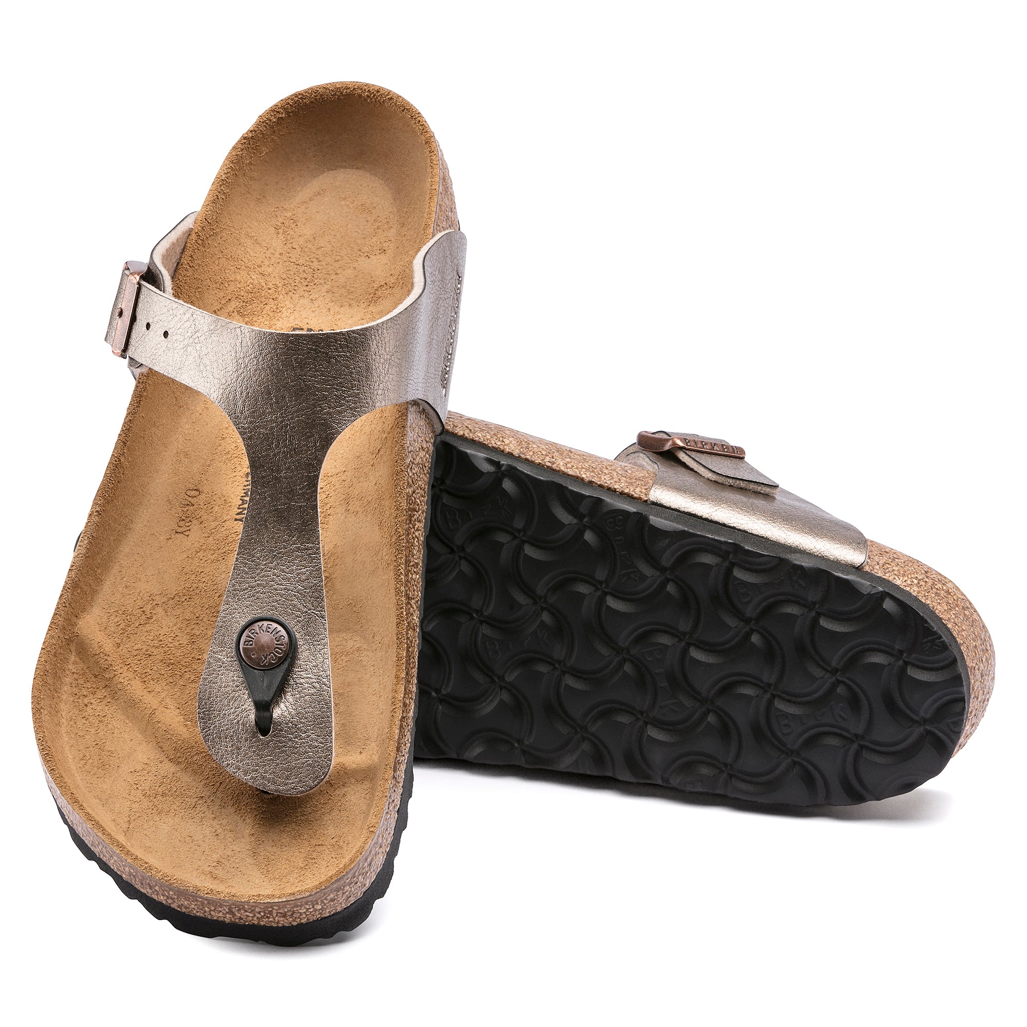 Birkenstock Sandalo Infradito Gizeh BS Donna Graceful Taupe