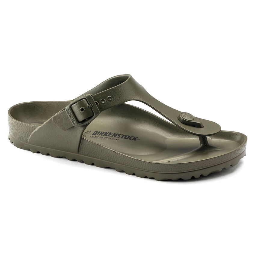 Birkenstock Infradito in Eva Gizeh Unisex Khaki