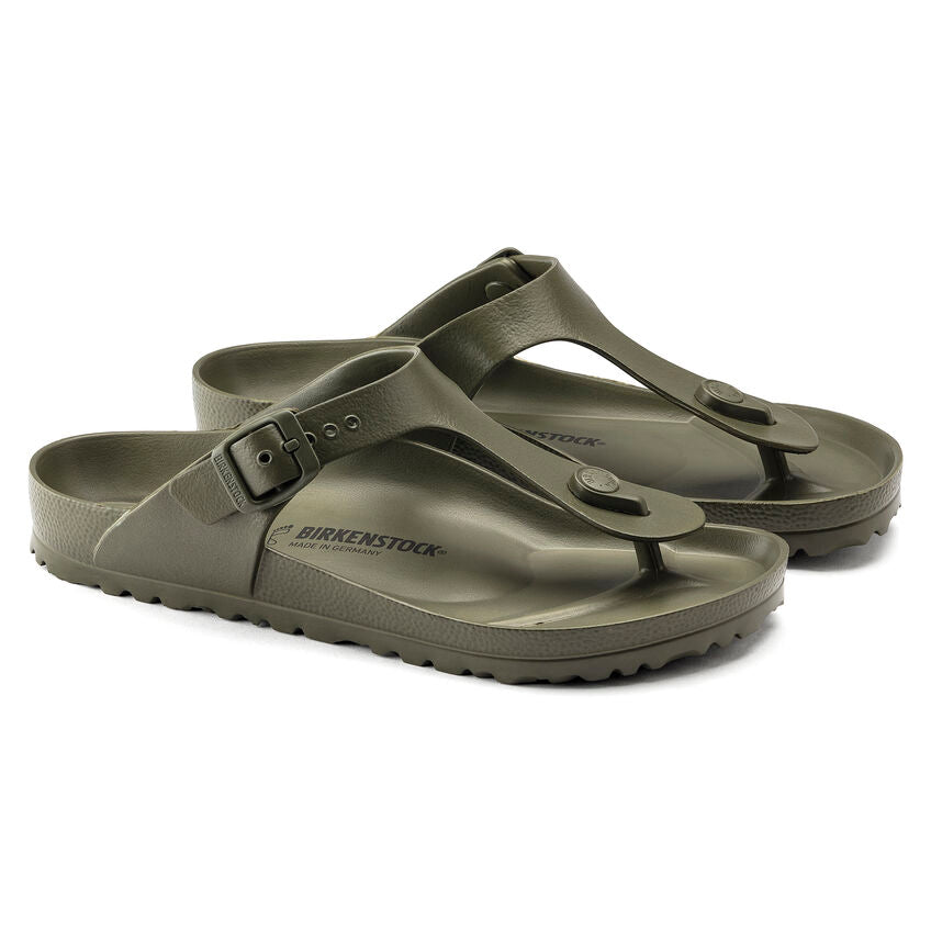 Birkenstock Infradito in Eva Gizeh Unisex Khaki