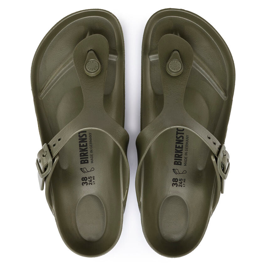 Birkenstock Infradito in Eva Gizeh Unisex Khaki
