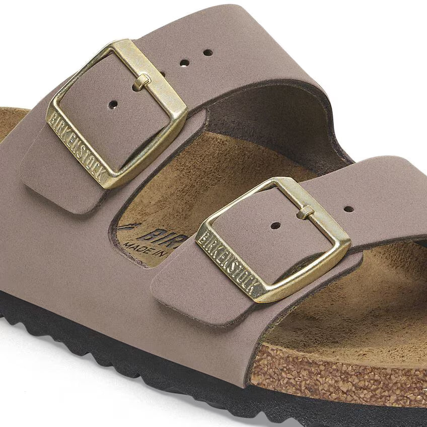 Birkenstock Sandalo in Pelle Arizona Donna Faded Purple