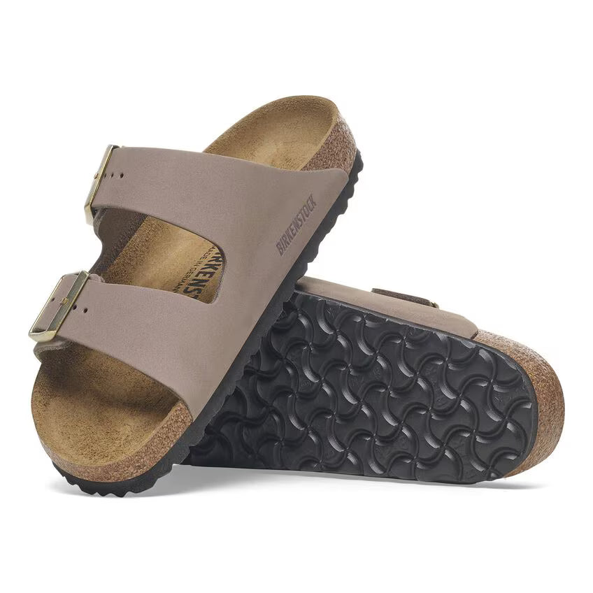 Birkenstock Sandalo in Pelle Arizona Donna Faded Purple