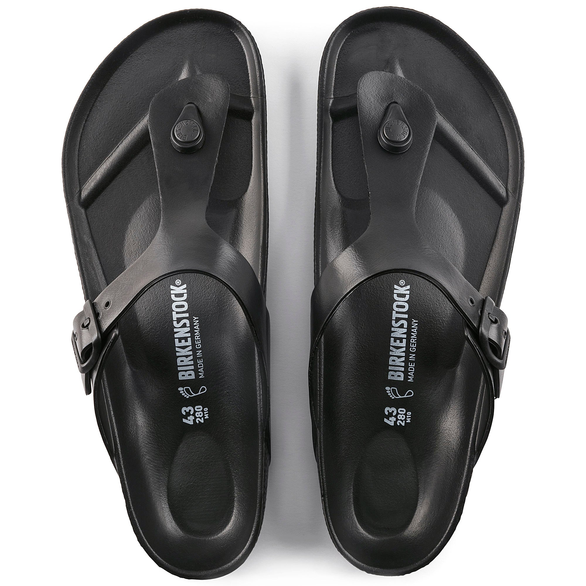 Birkenstock Infradito in Eva Gizeh Unisex Nero