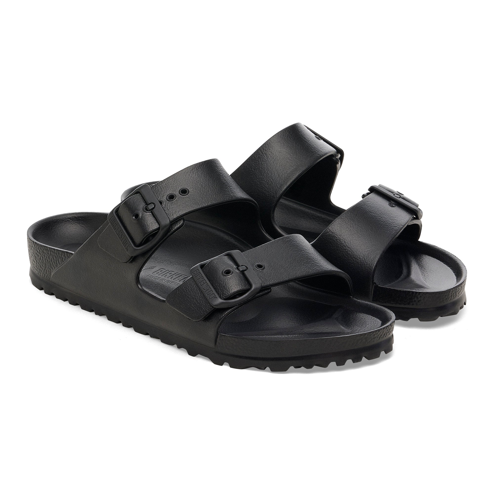 Birkenstock Sandalo in Eva Arizona Uomo Nero