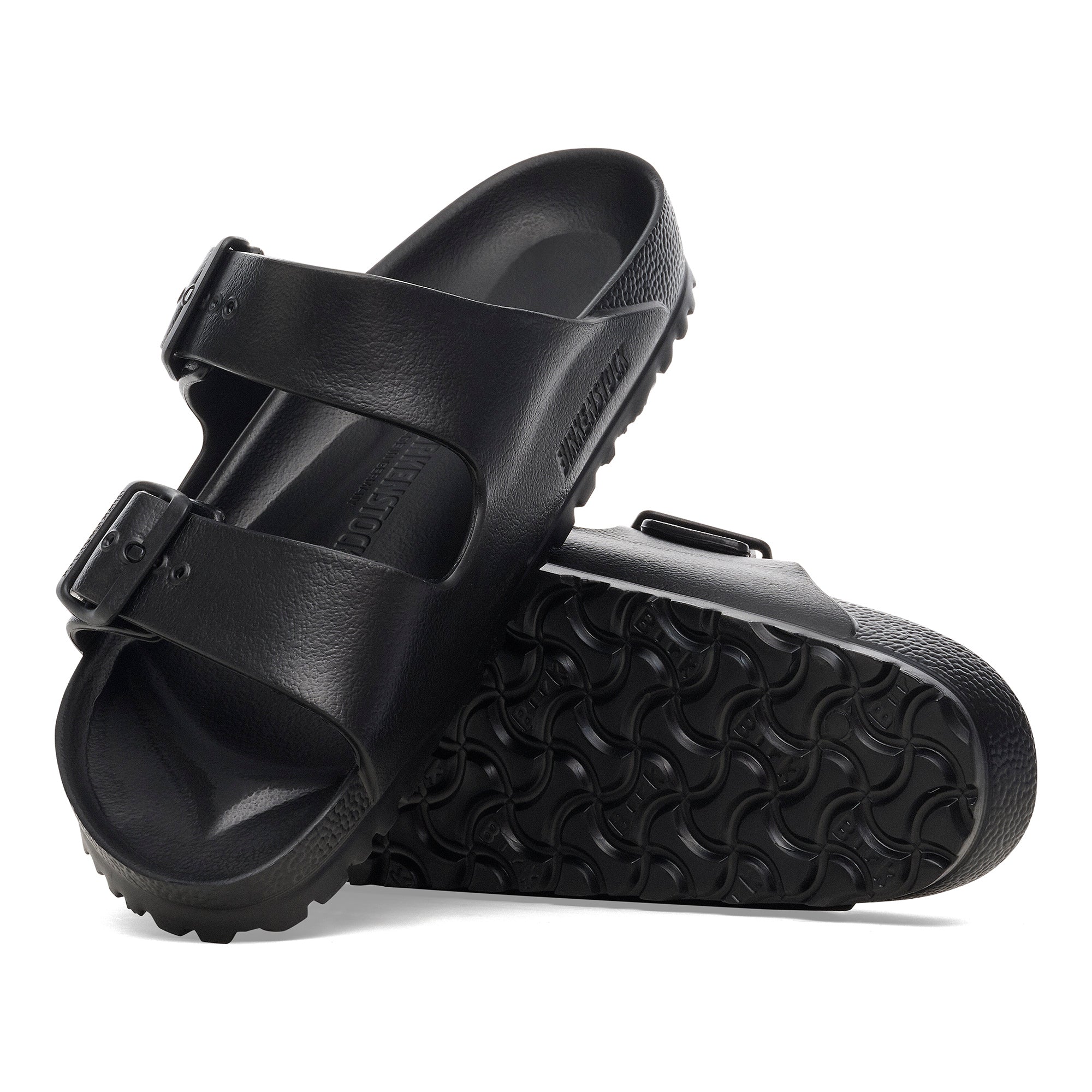 Birkenstock Sandalo in Eva Arizona Uomo Nero