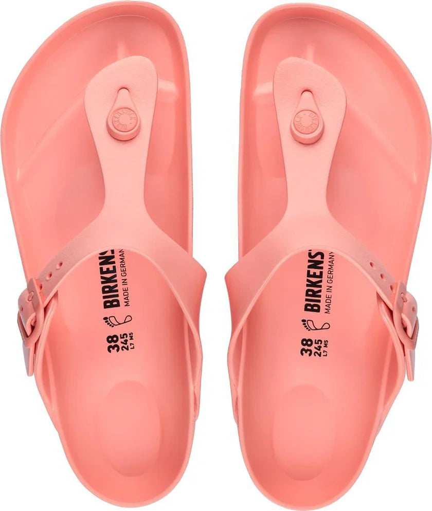 Birkenstock Infradito in Eva Gizeh Donna Coral Peach