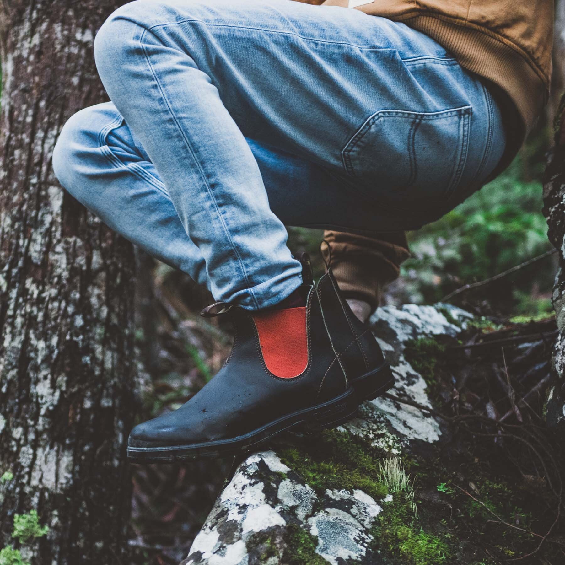 Blundstone Stivaletto Unisex 1918 Marrone e Terracotta