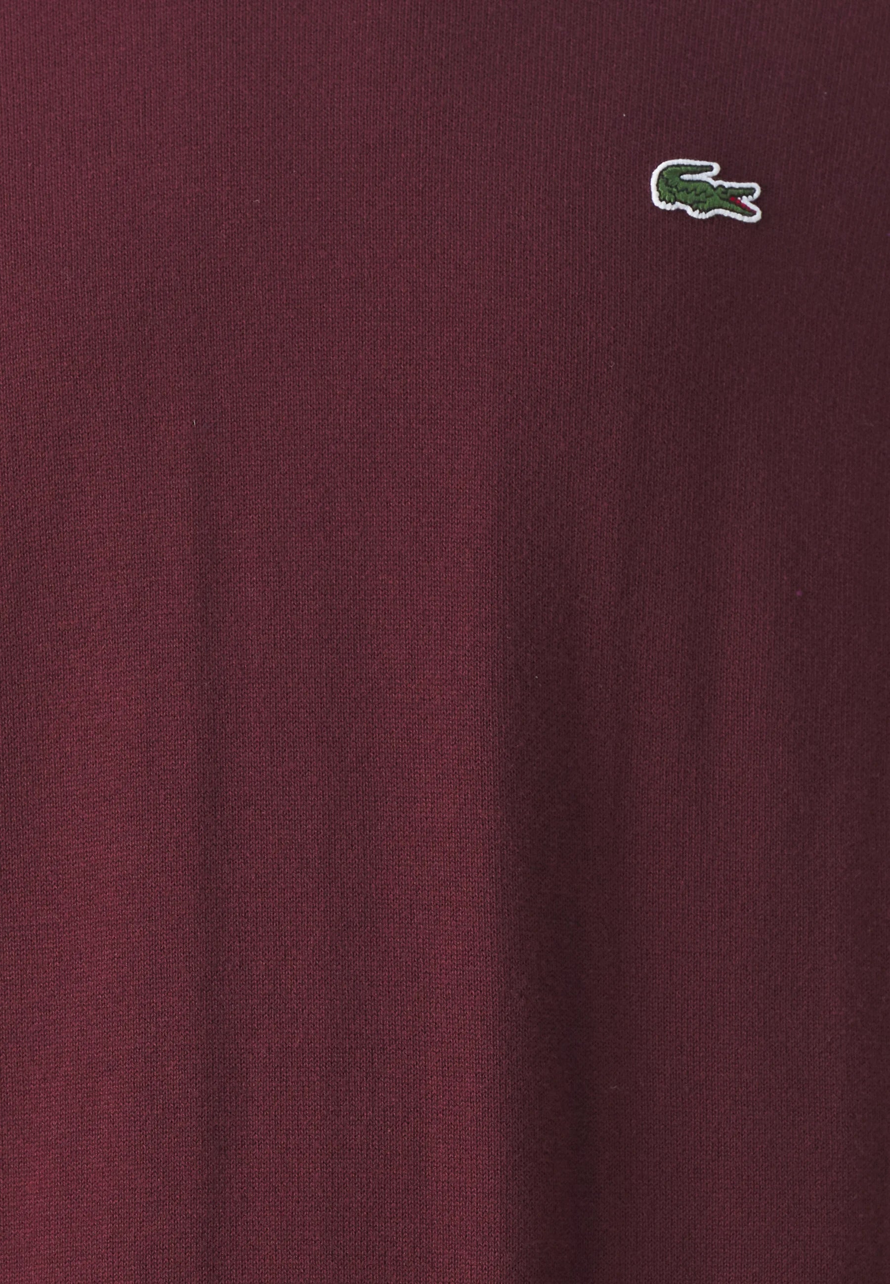 Lacoste Maglione in Lana Uomo Bordeaux