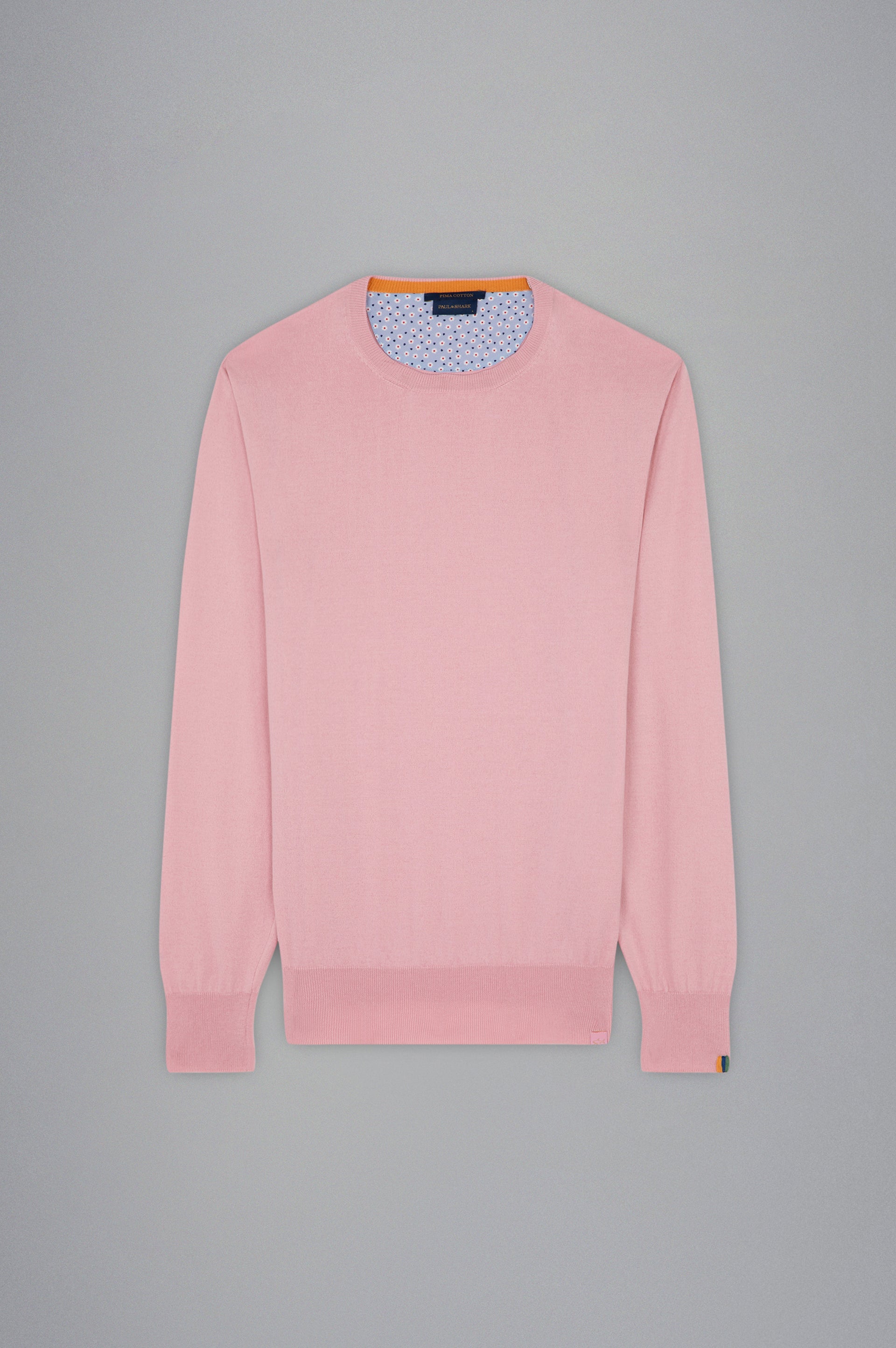 Paul & Shark Maglia in Cotone Girocollo Uomo Rosa