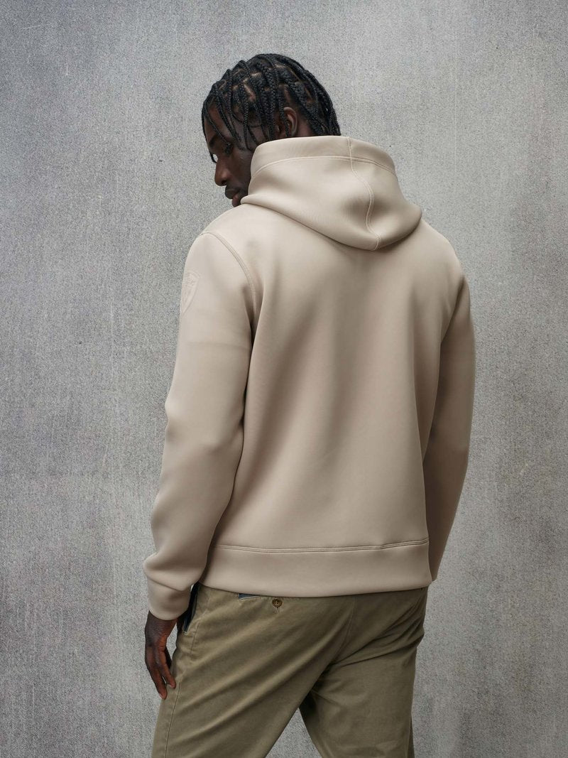 Blauer Felpa in Neoprene Uomo Colby Bianco