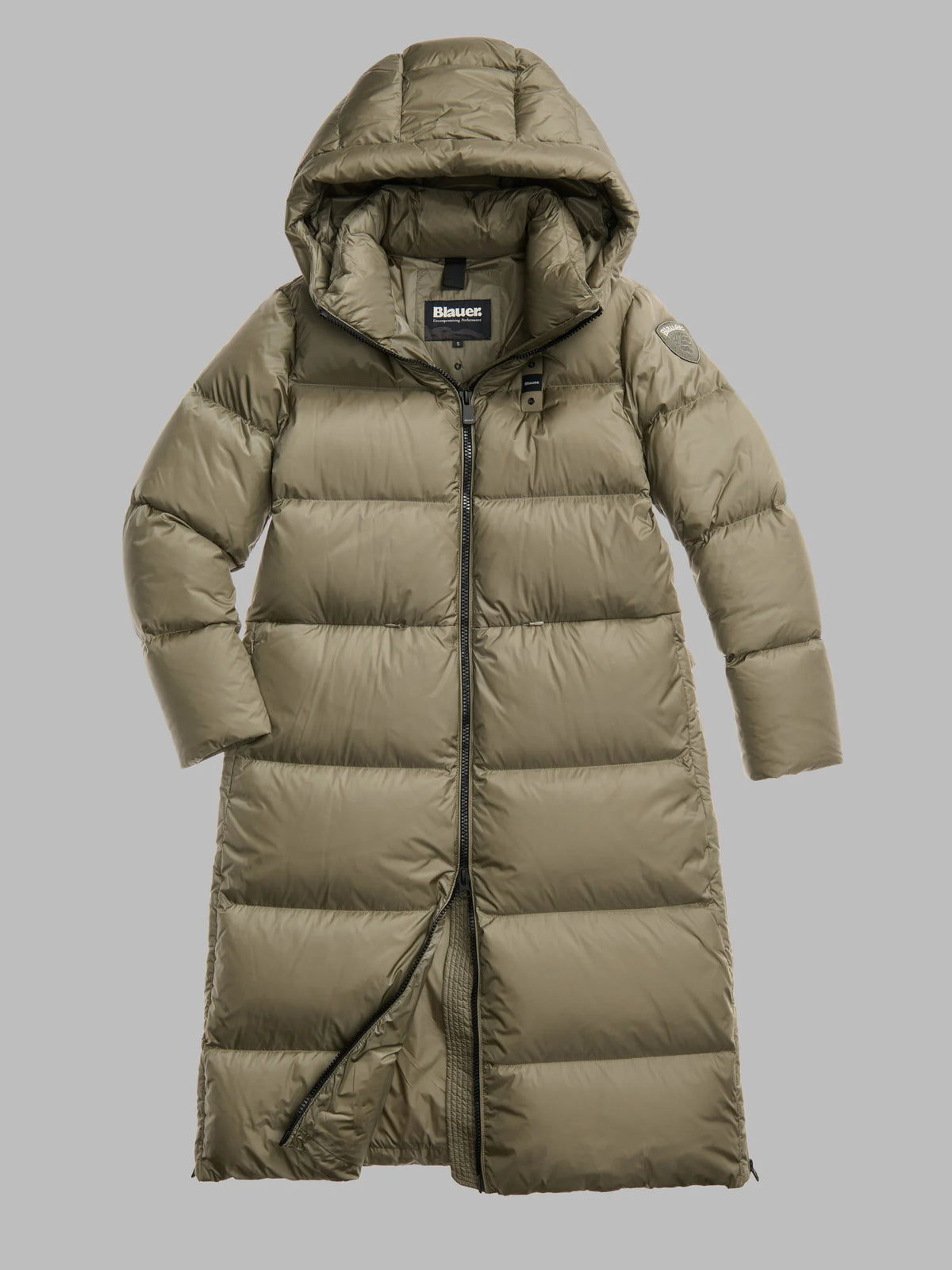 Blauer Piumino Lungo Donna Celia Verde