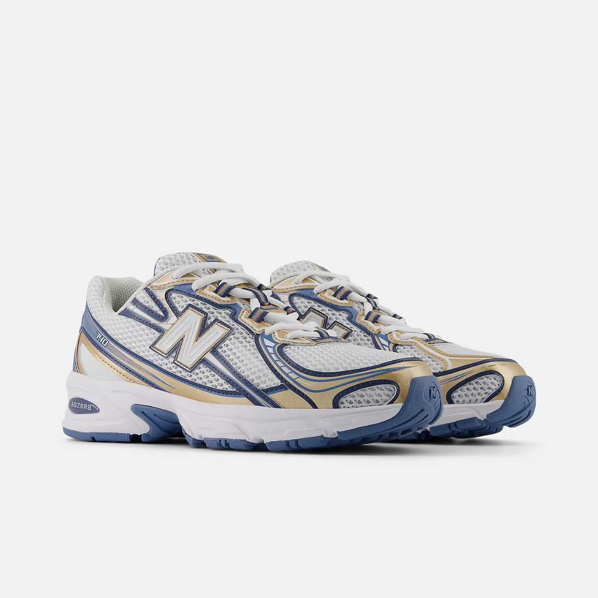New Balance Sneakers Donna U740HB2 Heron Blu e Gold Metallic