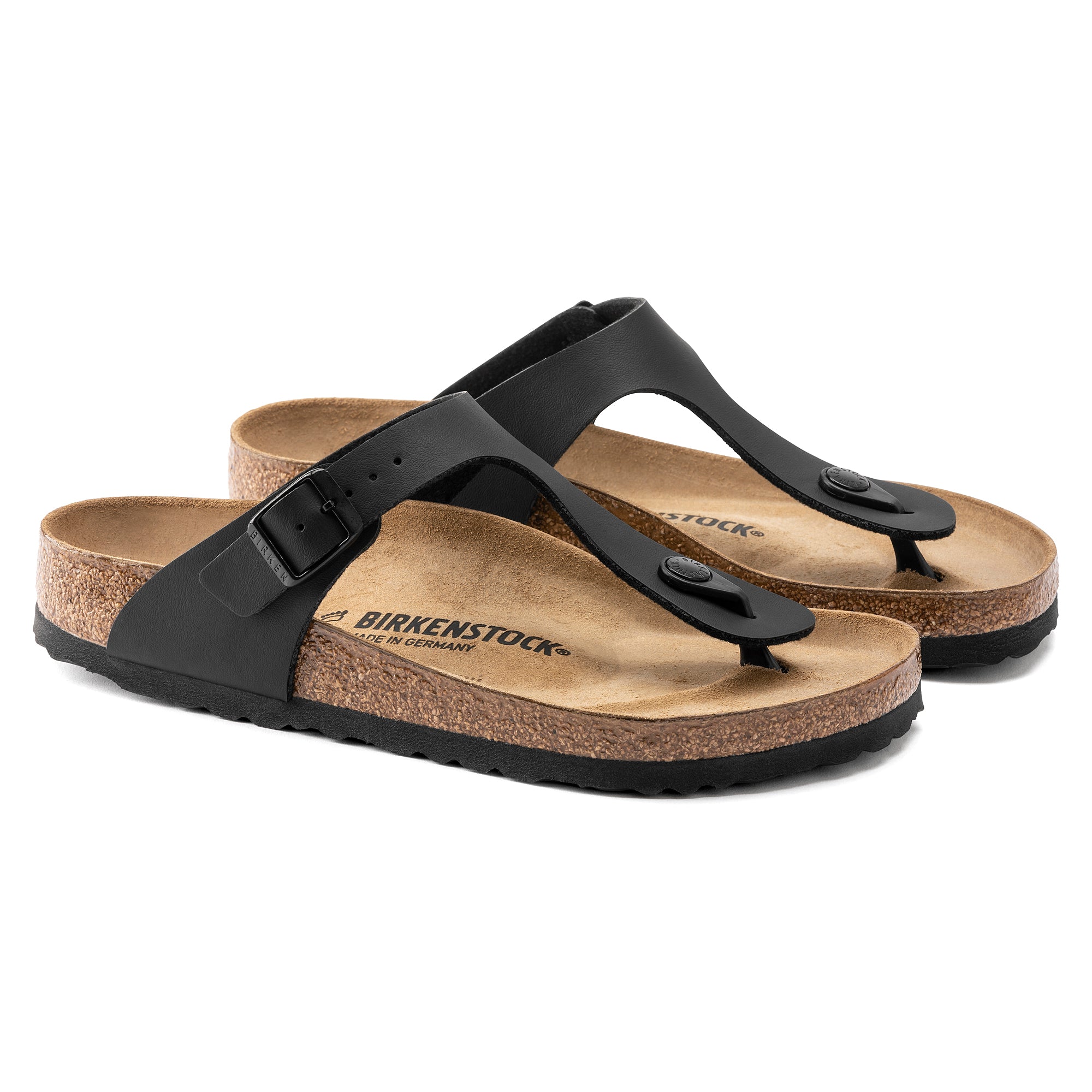 Birkenstock Sandalo Infradito Gizeh Uomo Nero
