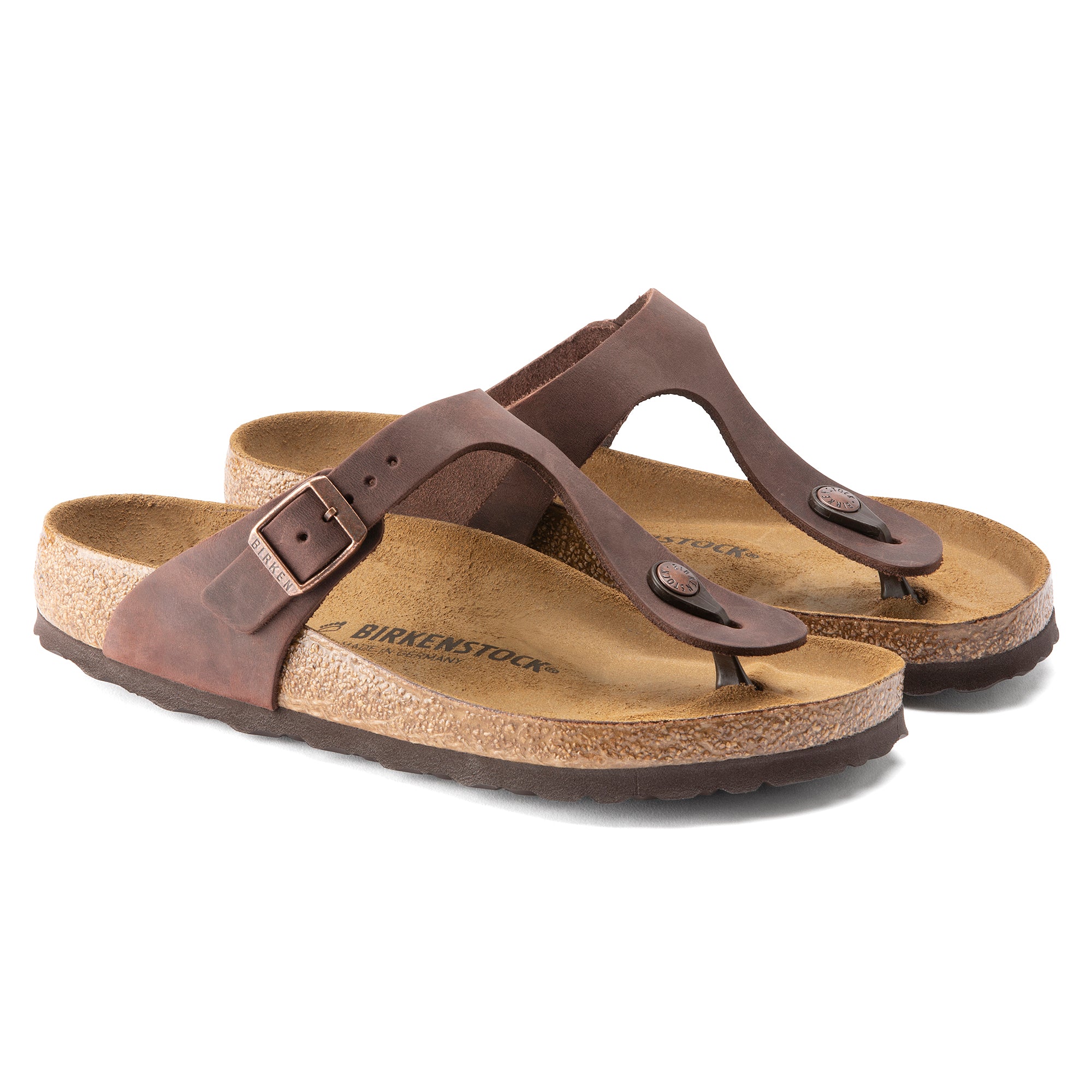 Birkenstock Sandalo Infradito Gizeh Unisex Habana