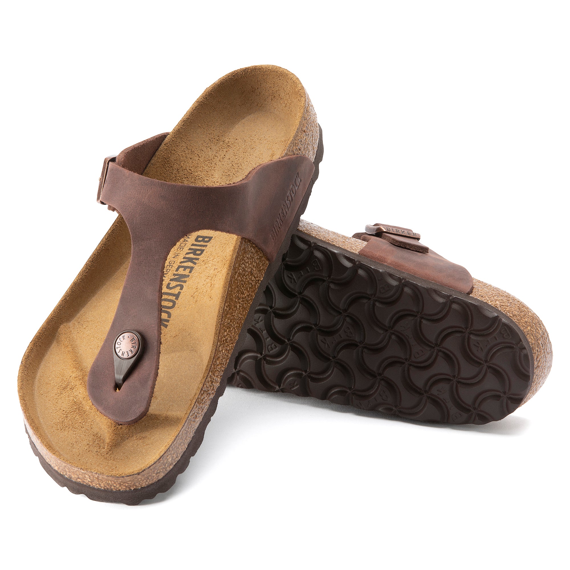 Birkenstock Sandalo Infradito Gizeh Unisex Habana