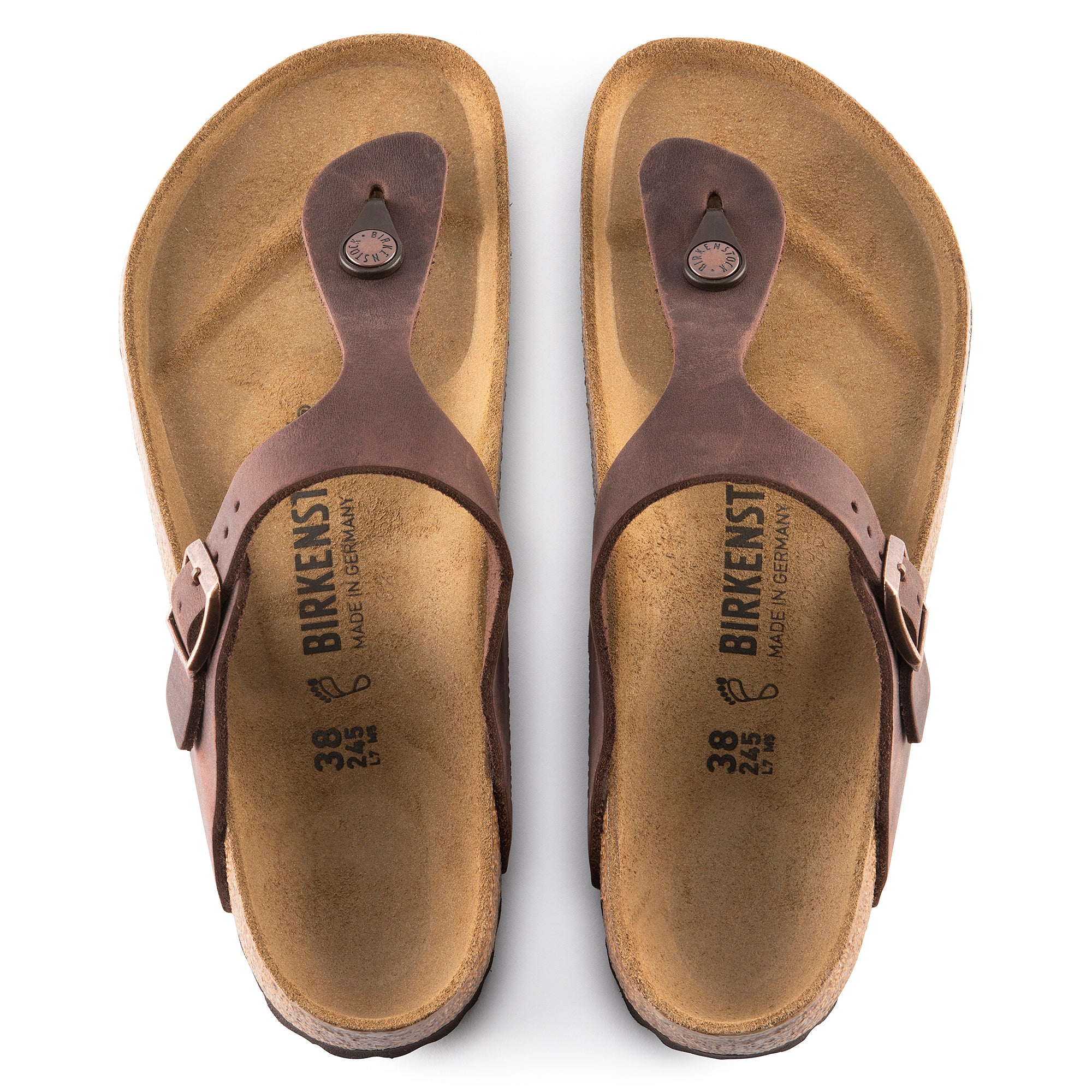 Birkenstock Sandalo Infradito Gizeh Unisex Habana