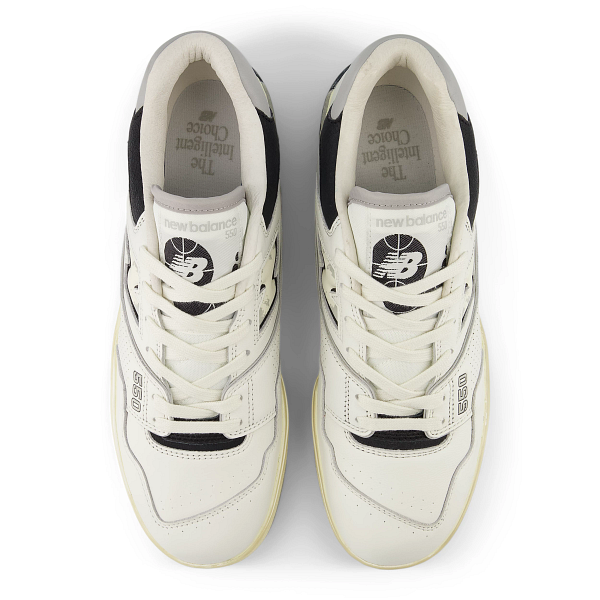 New Balance Sneakers in Pelle Uomo BB550VGB Bianco