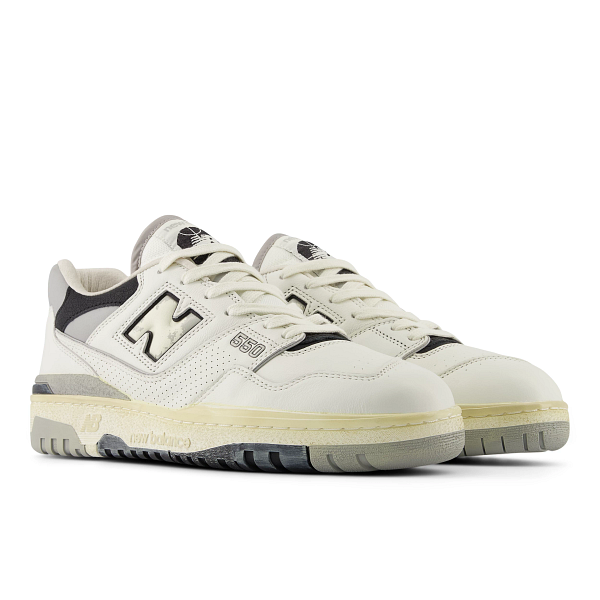 New Balance Sneakers in Pelle Uomo BB550VGB Bianco