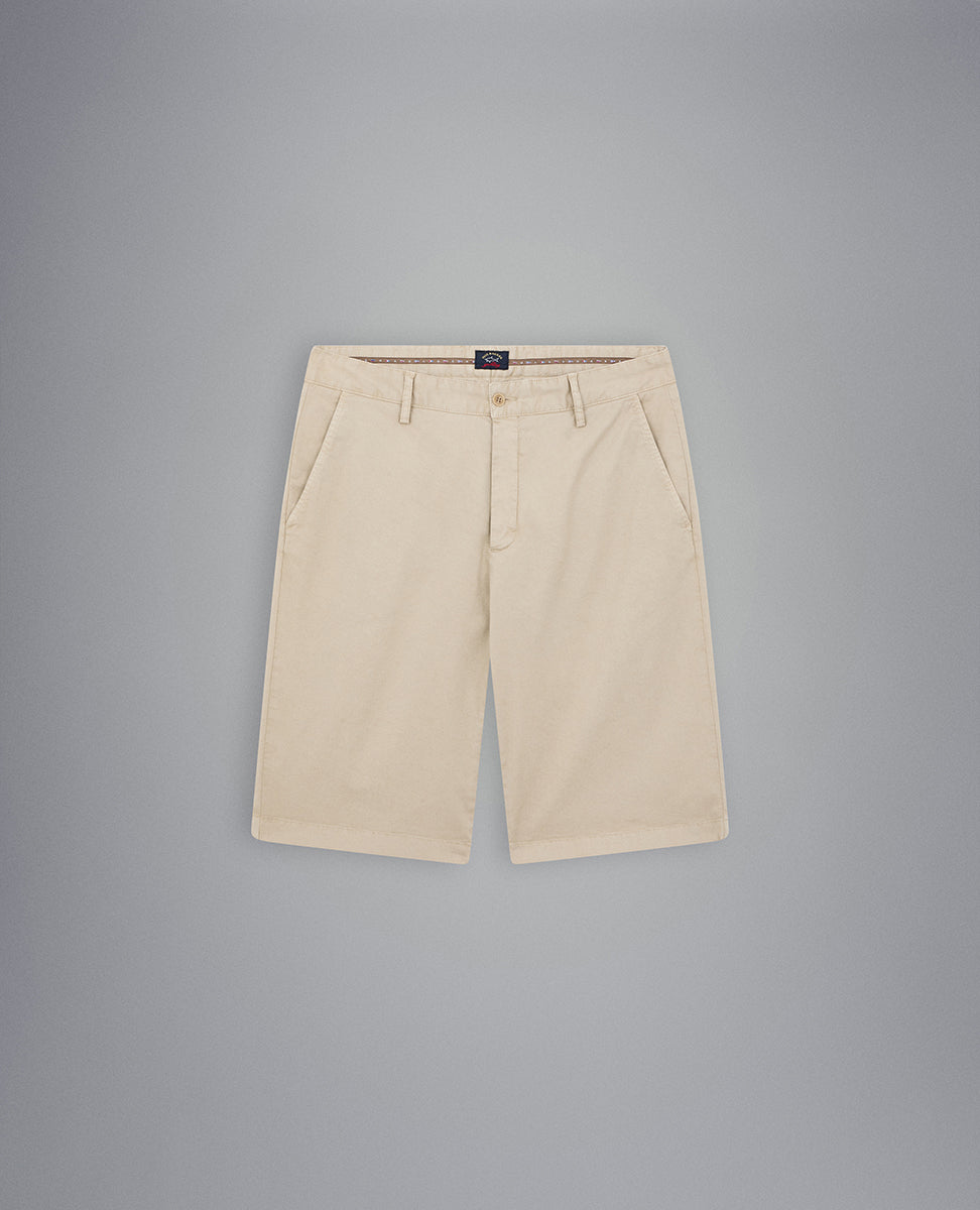 Paul & Shark Bermuda in Cotone Uomo Beige