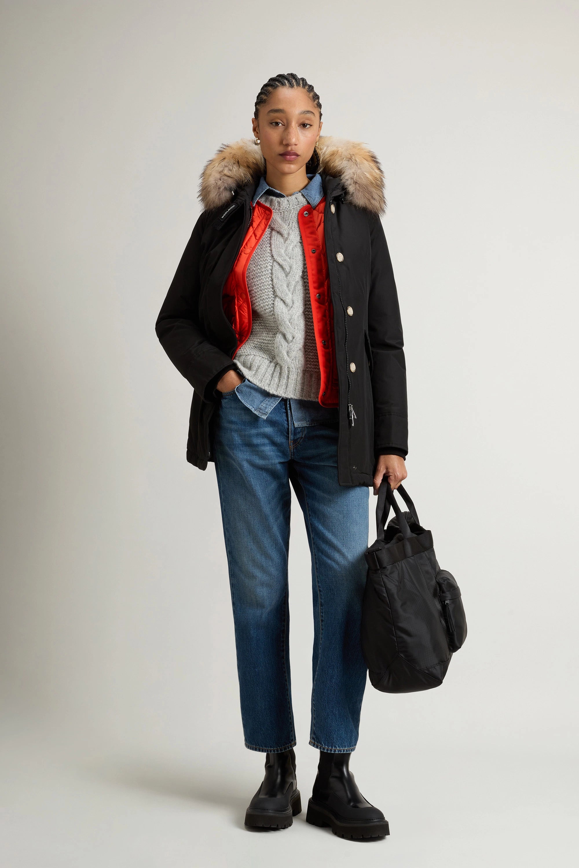 Woolrich Parka Donna W'S Arctic Parka Nero