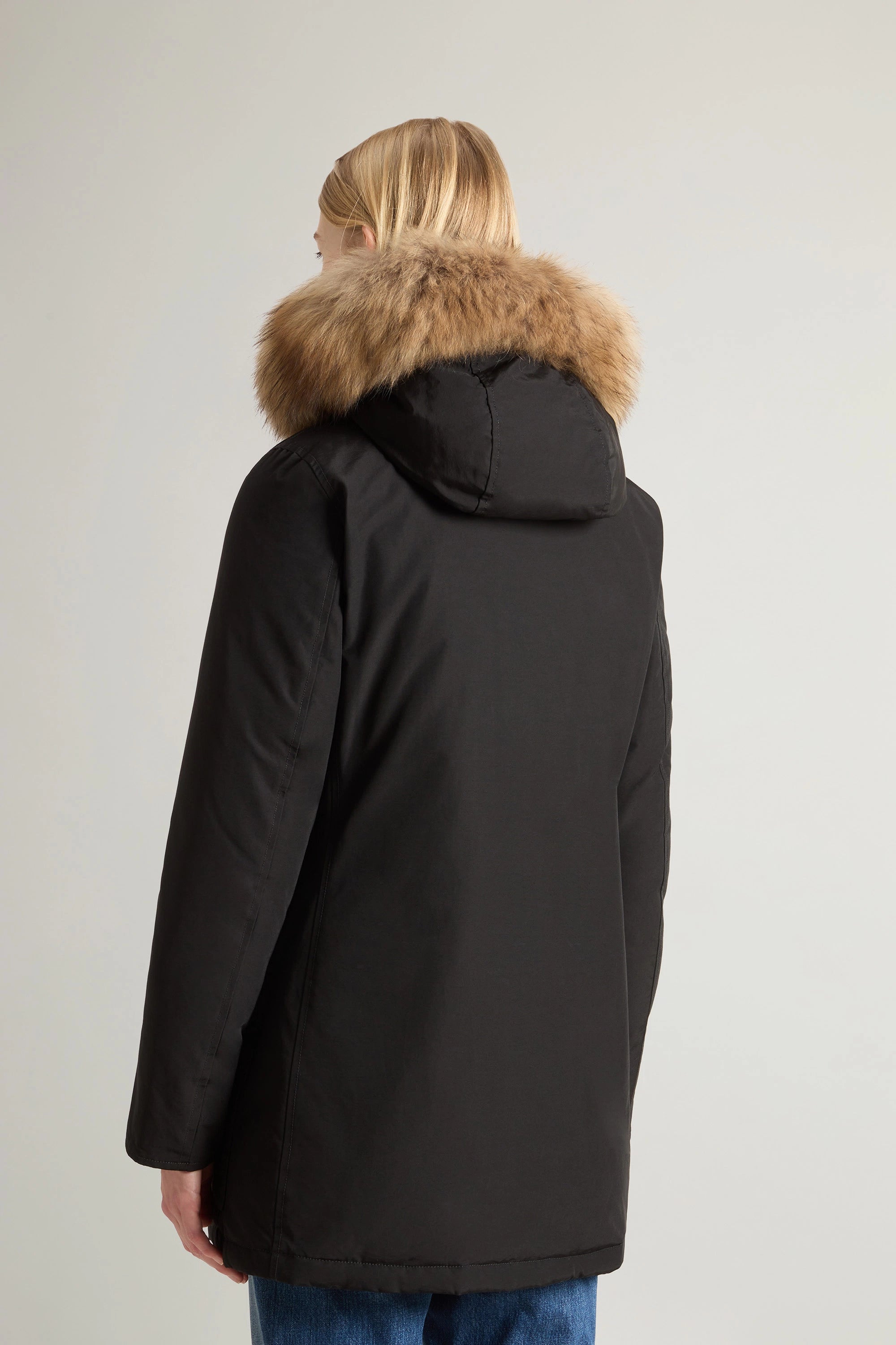 Woolrich Parka con Quattro Tasche Donna W'S Arctic Parka DF Nero