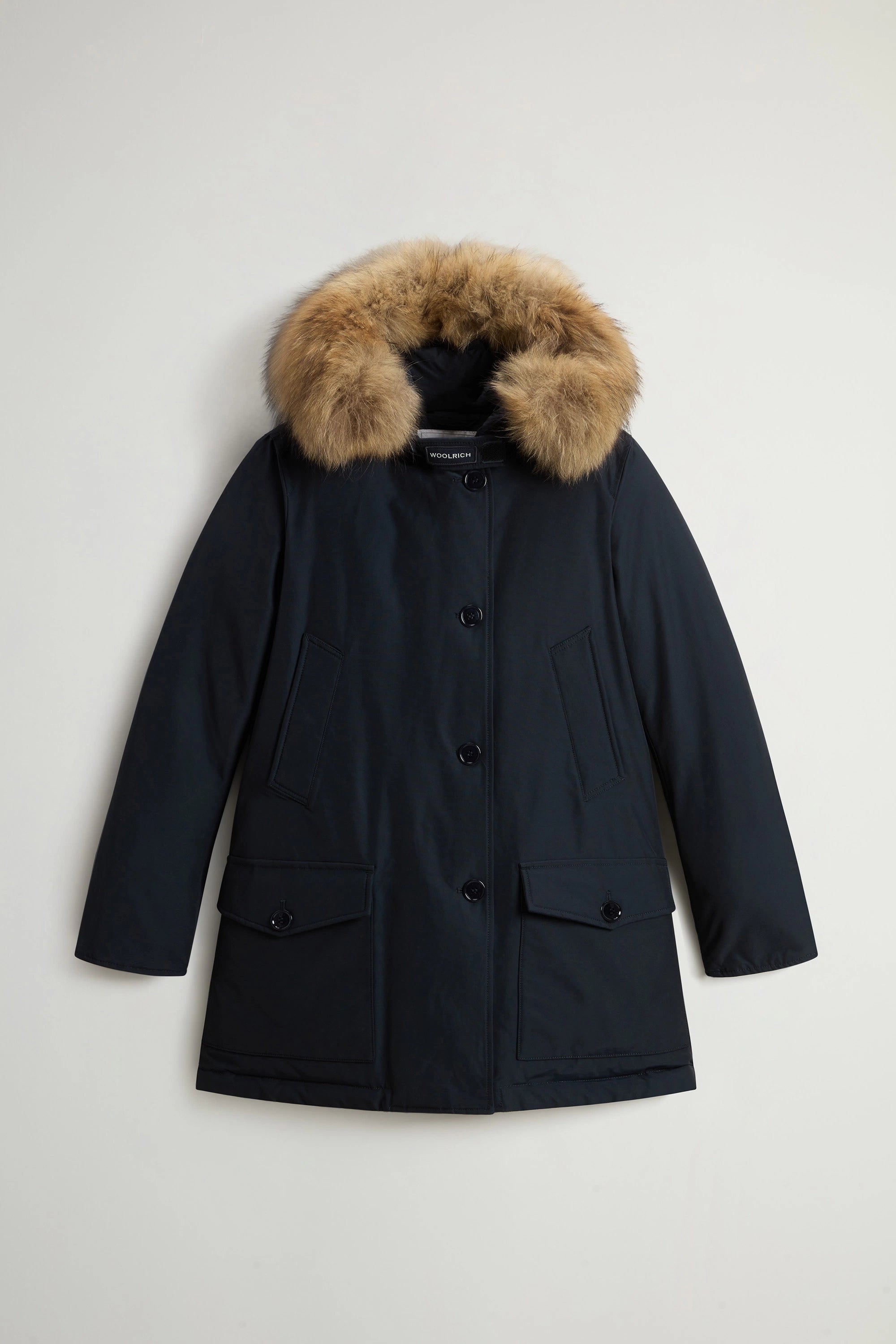 Woolrich Parka Donna Arctic Detachable Fur Parka Dark Navy