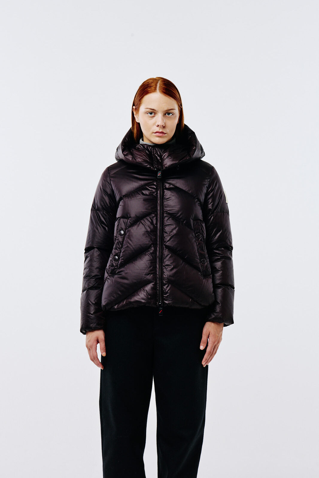 Afterlabel Piumino Corto Donna Helsinki Nero