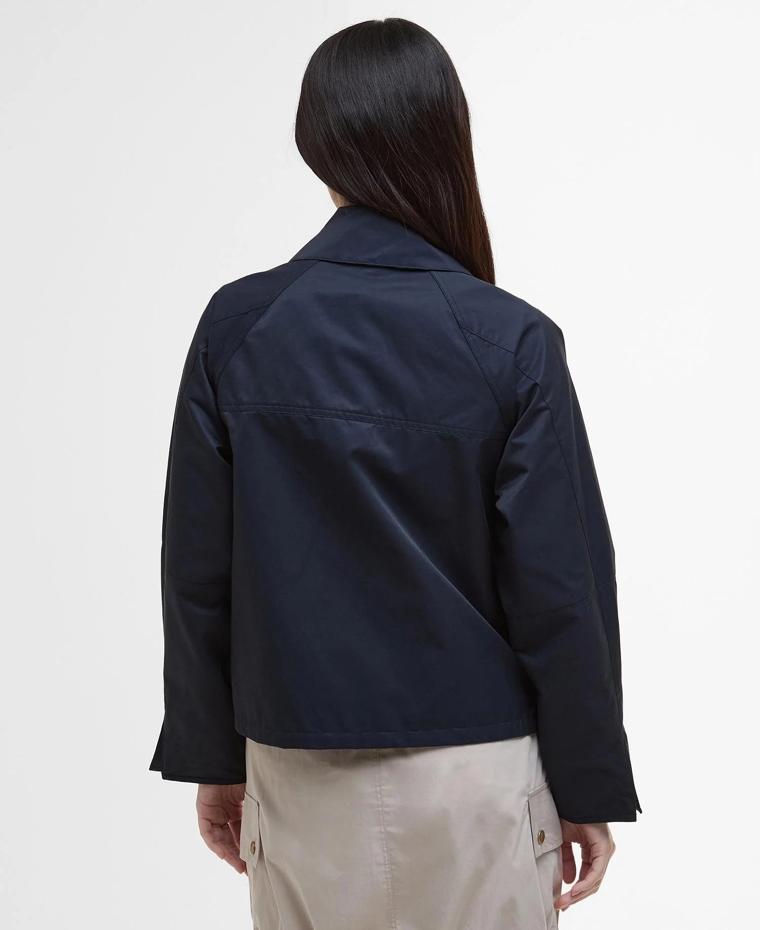 Barbour Giacca in Cotone Donna Tilda Casual Dark Navy