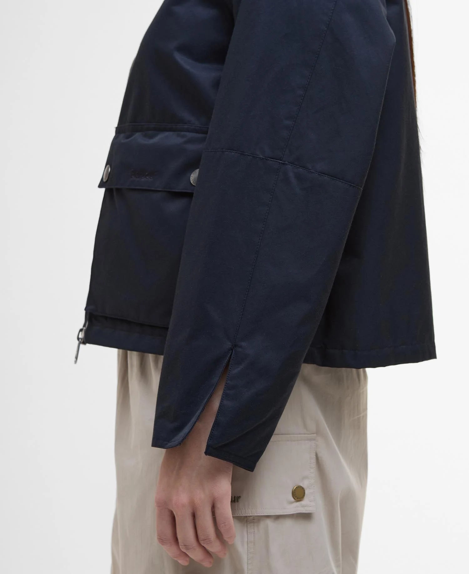 Barbour Giacca in Cotone Donna Tilda Casual Dark Navy