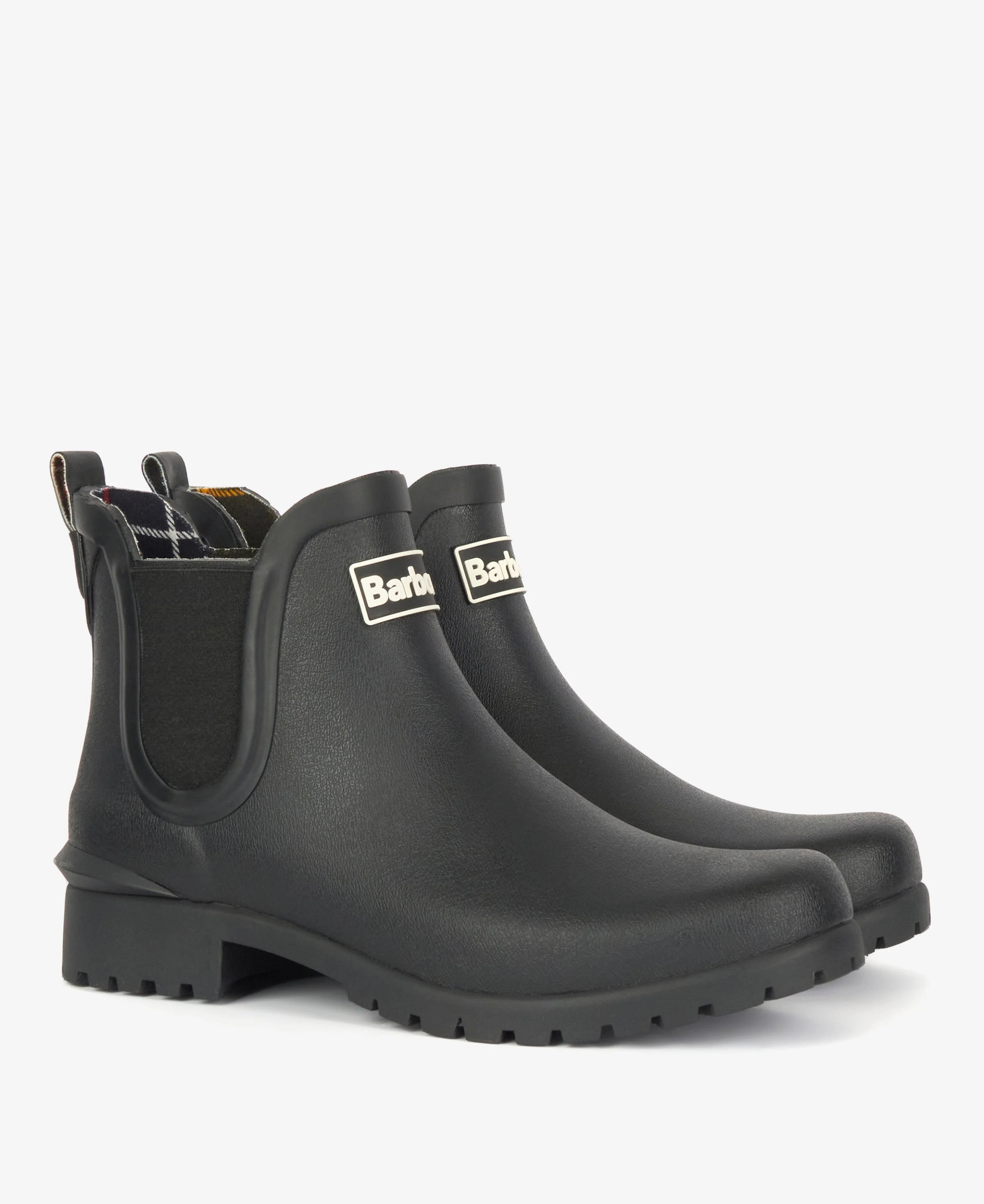 Barbour Stivale Antipioggia Donna Wilton Nero