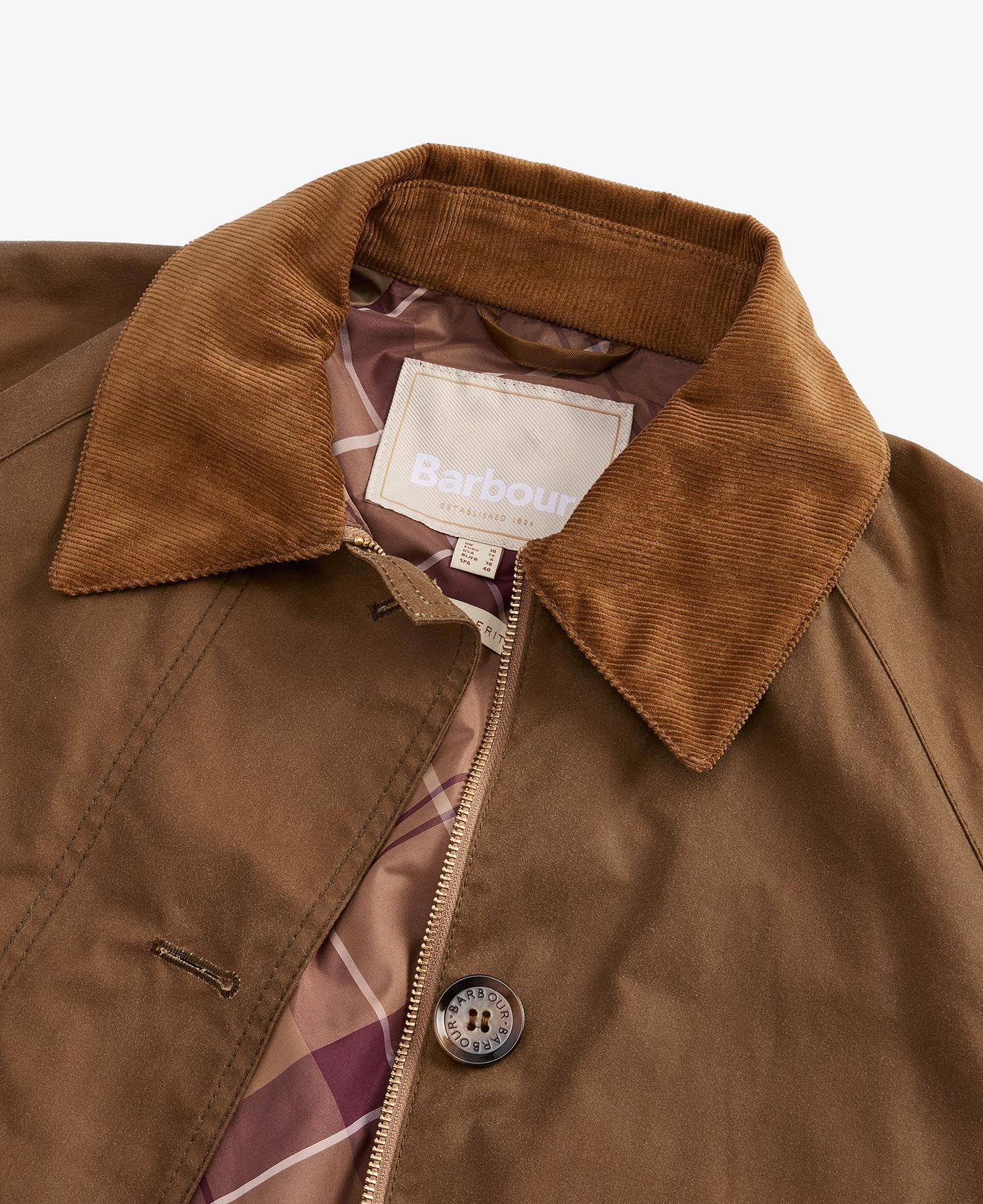 Barbour Giaccone Cerato Donna Hartwick Sand