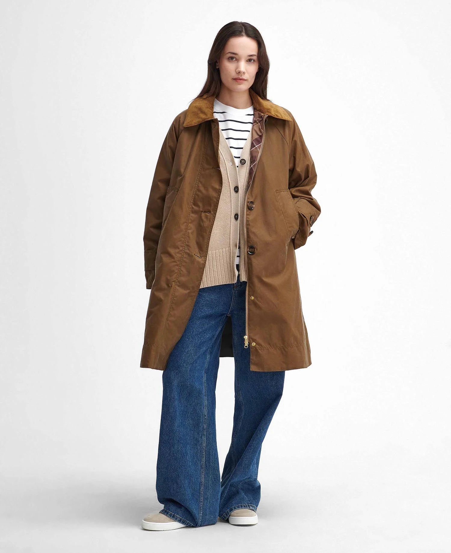 Barbour Giaccone Cerato Donna Hartwick Sand
