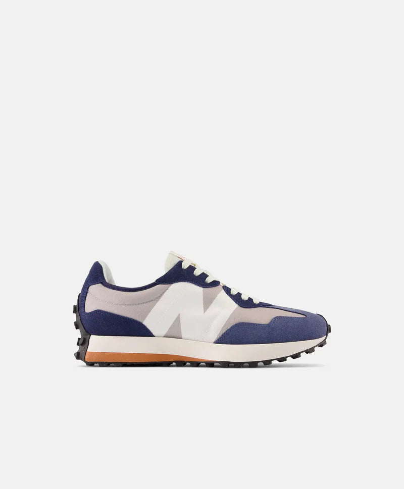 New Balance Sneakers in Pelle Scamosciata e Nylon Unisex MS327OC Blu