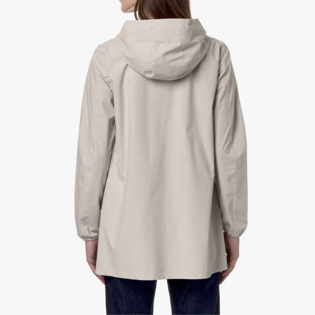 K-Way Giacca Impermeabile Sophie Stretch Dot Donna Beige LT