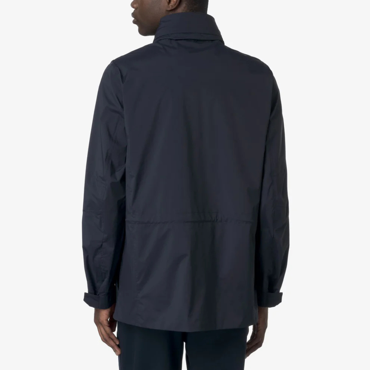 K-Way Giacca Uomo Manuel Stretch Nylon Jersey Blue Depth