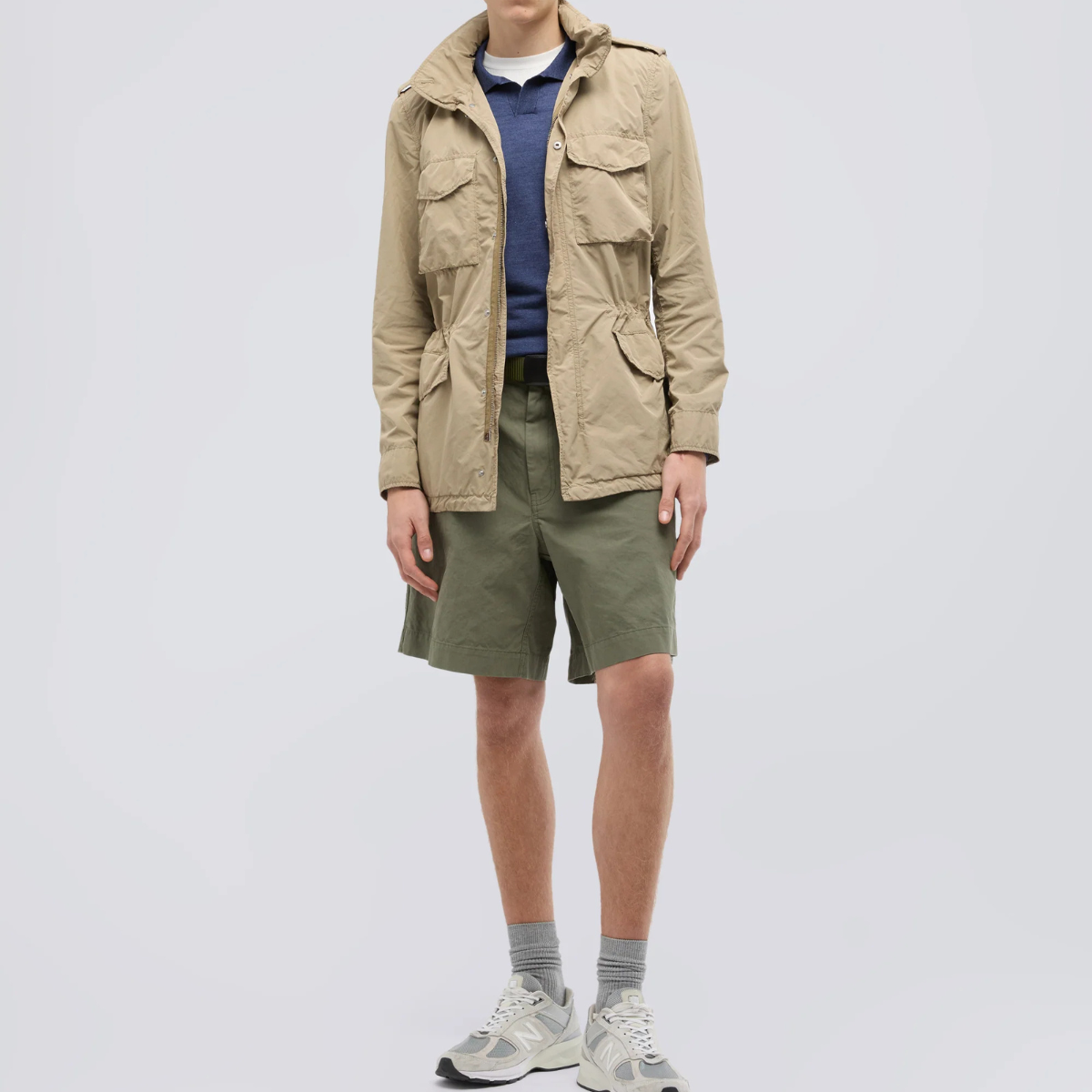 Aspesi Giubbotto in Poliestere 65 Replica Uomo Beige