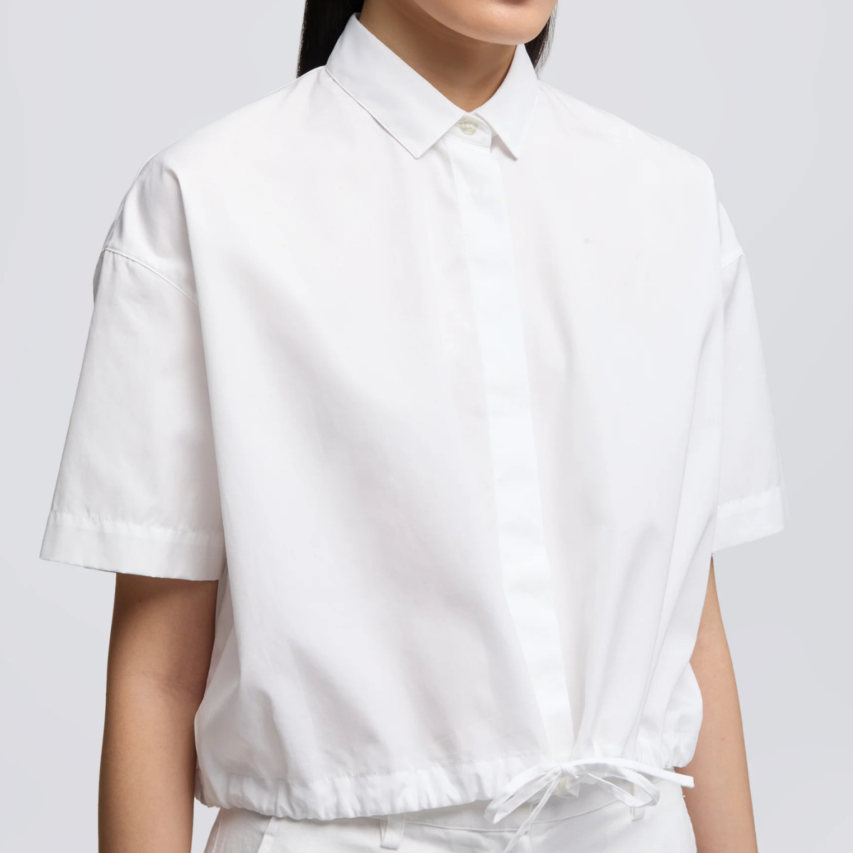 Aspesi Camicia in Popeline di Cotone Mod. 5445 Donna Bianco