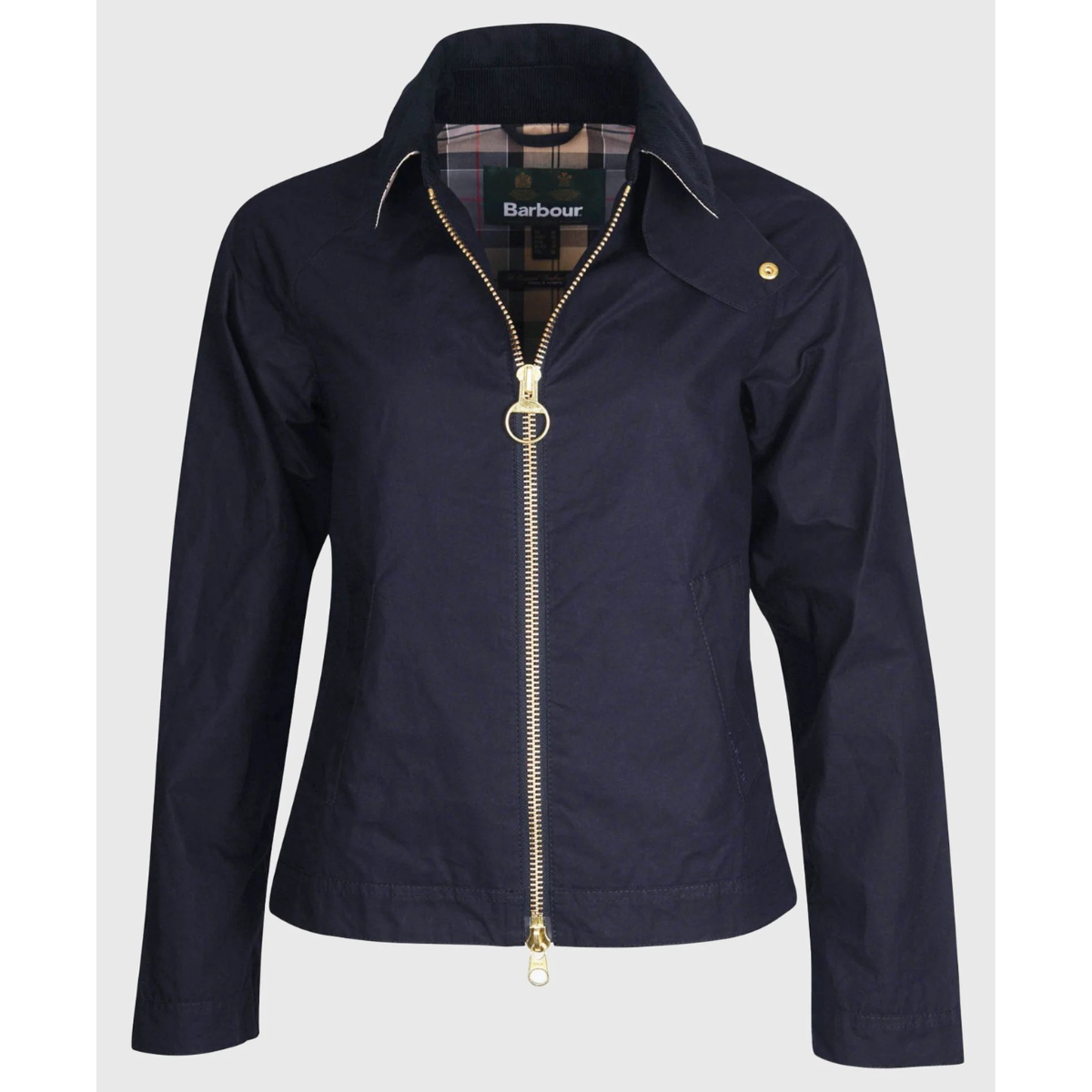 Barbour Giacca in Cotone Campbell Donna Blu