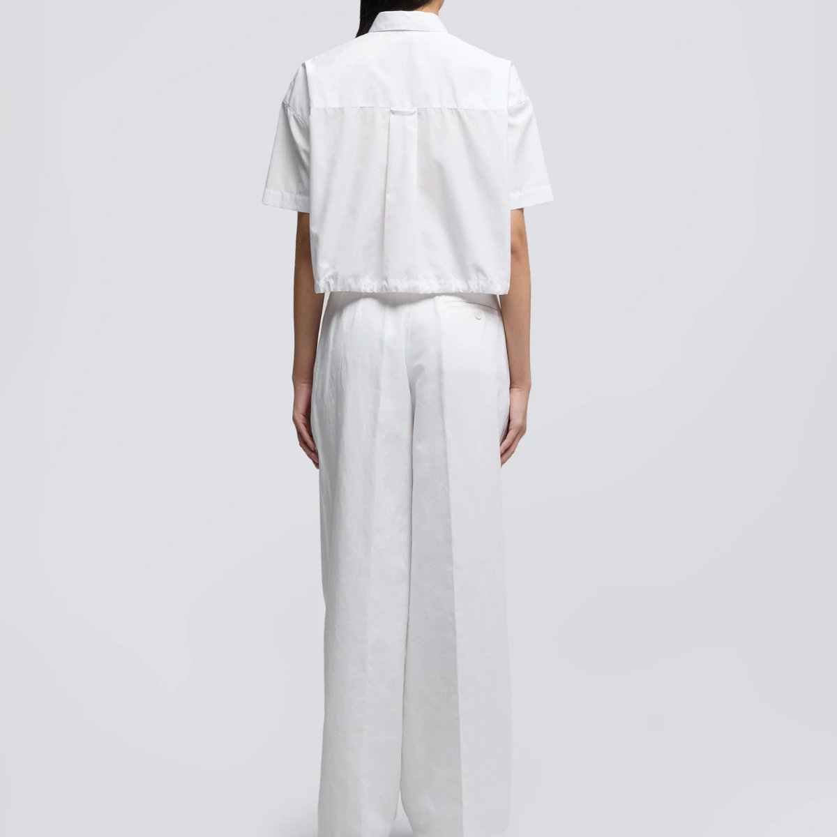 Aspesi Camicia in Popeline di Cotone Mod. 5445 Donna Bianco
