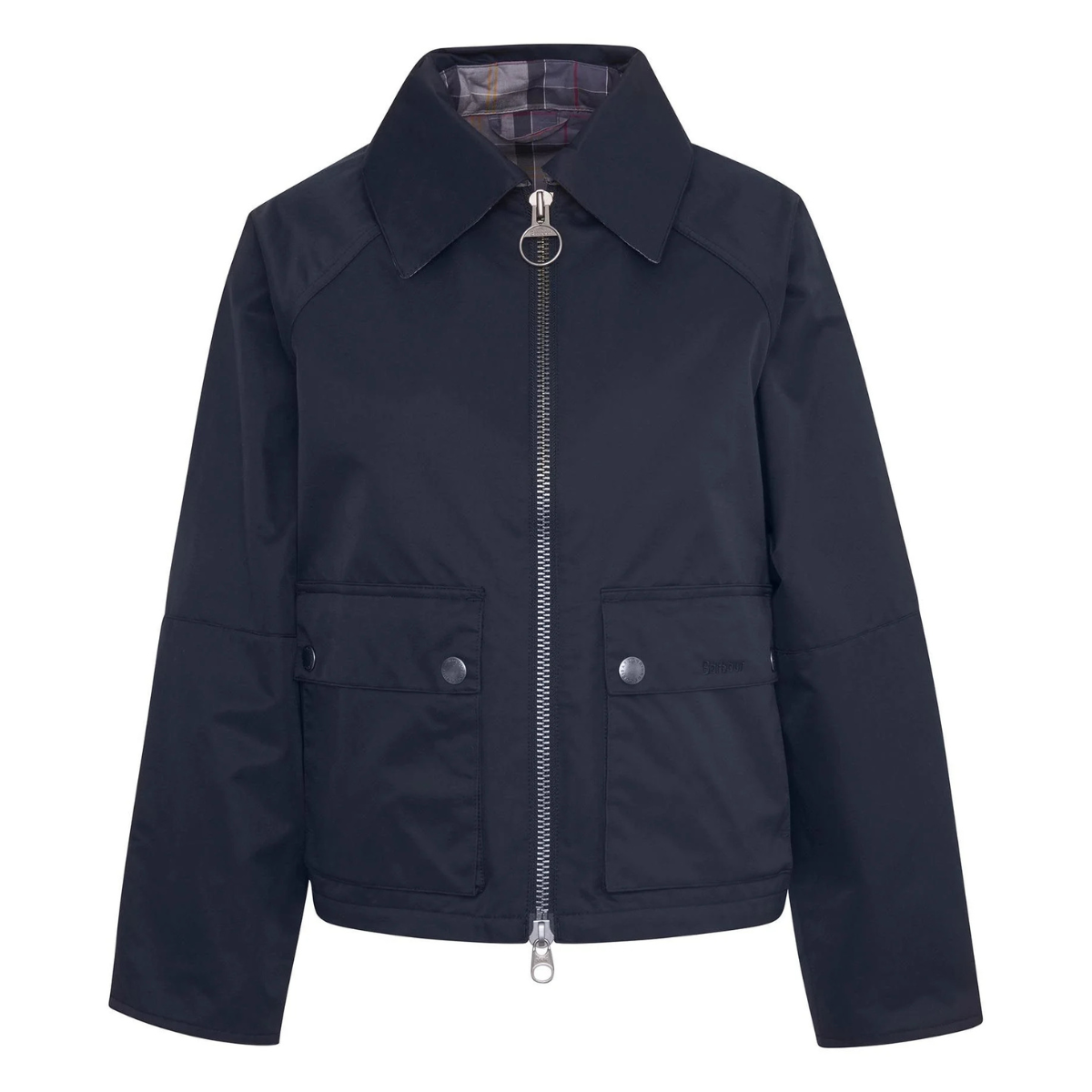 Barbour Giacca in Cotone Donna Tilda Casual Dark Navy