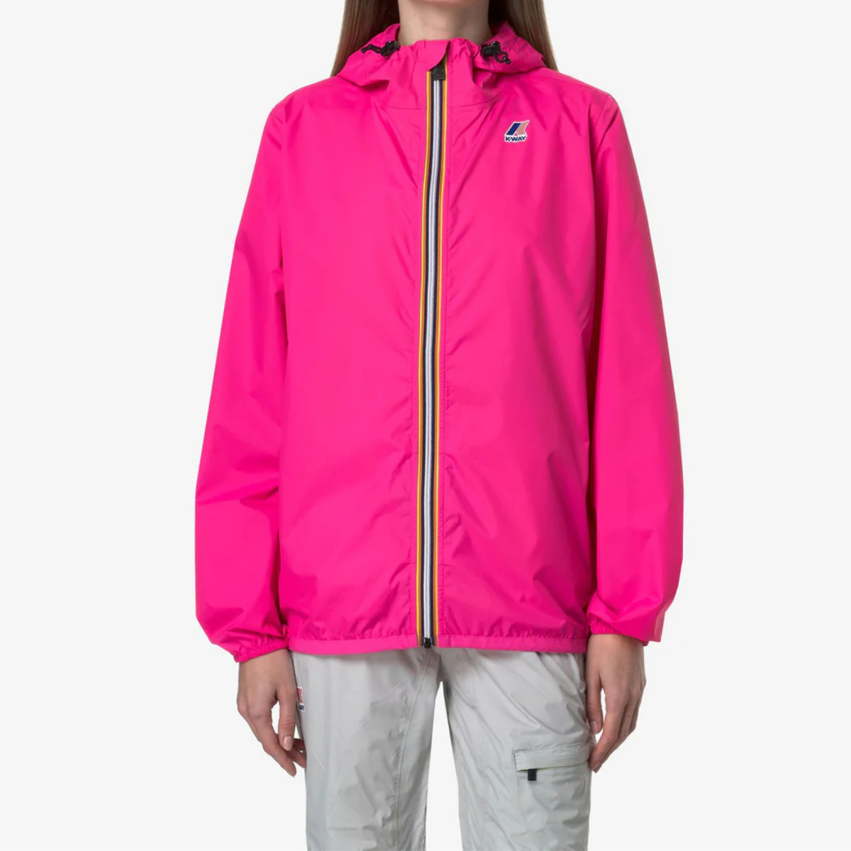 K-Way Giacca Corta Unisex Le Vrai 4.0 Claude Pink Intense