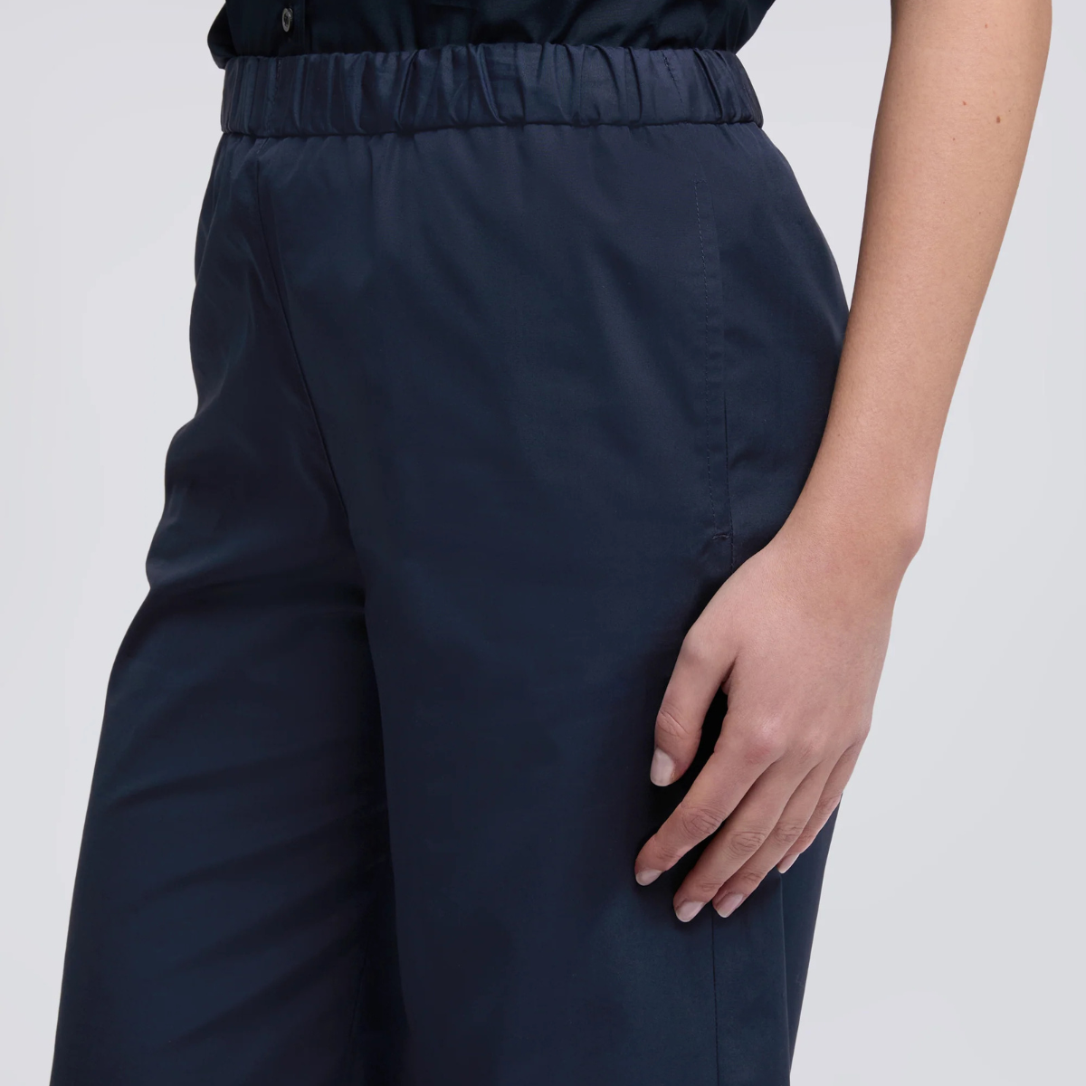 Aspesi Pantalone in Cotone Mod 0128 Donna Blu Navy