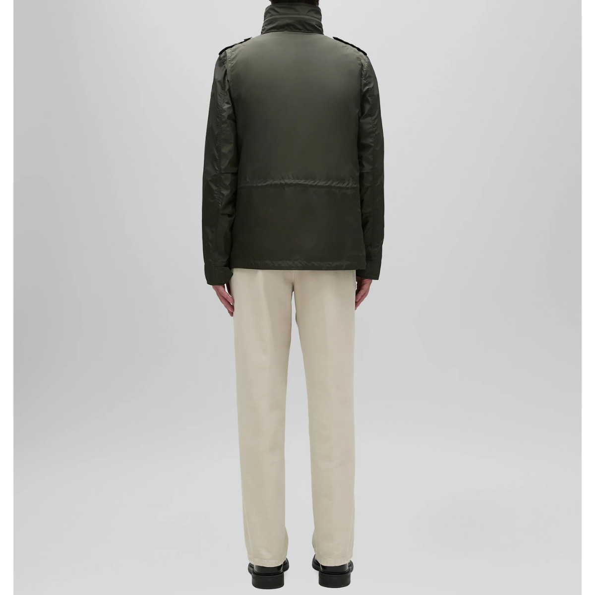 Aspesi Giacca in Misto Cotone Sfoderata Uomo Minifield Cot Verde Militare
