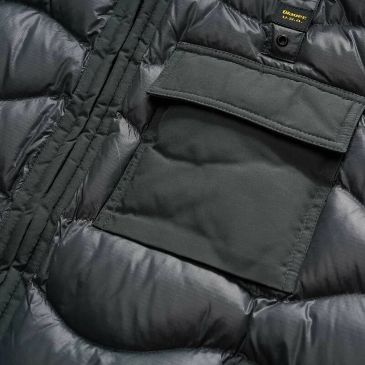 Blauer Giubbetto con Taschino Bryant Uomo Nero