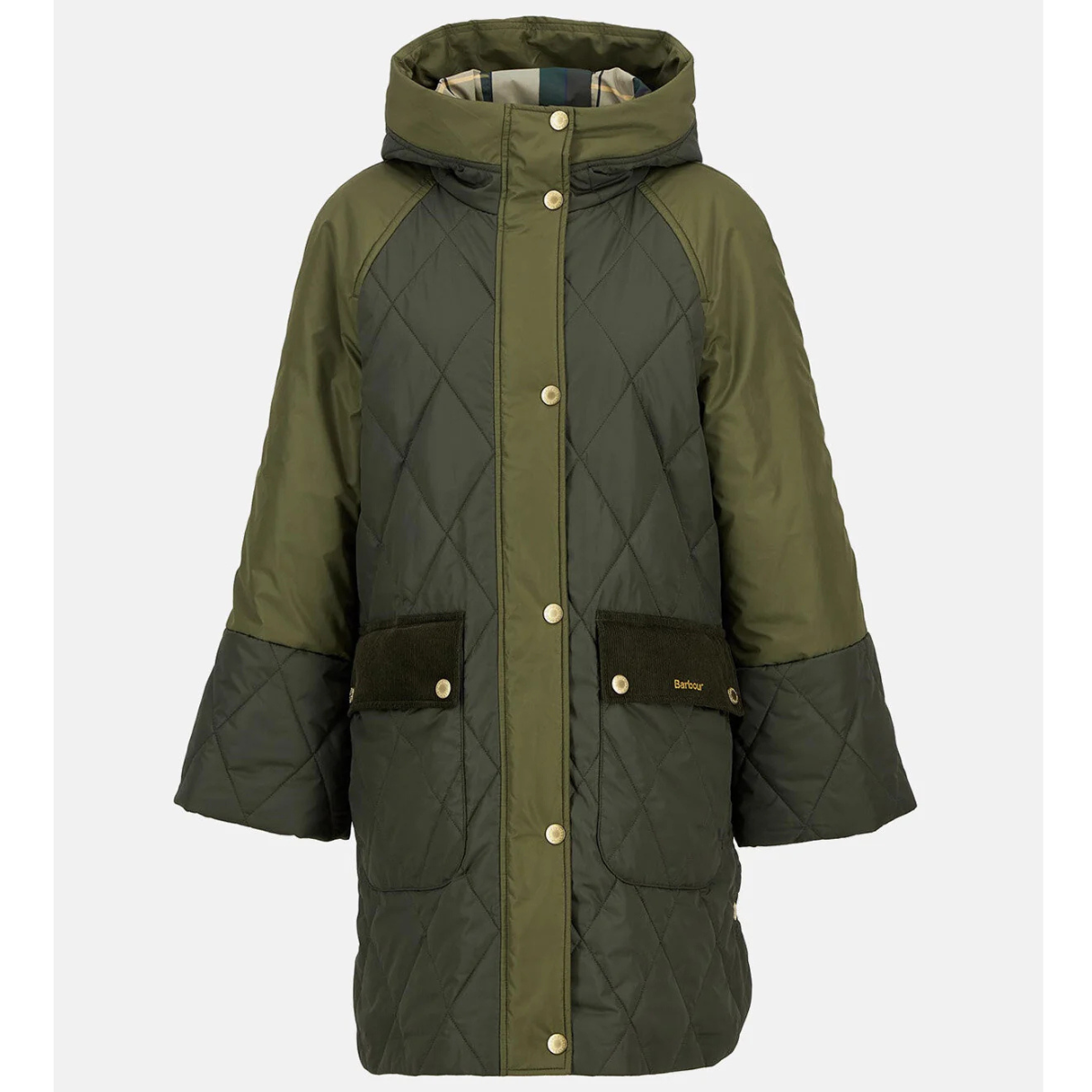 Barbour Giacca Trapuntata Elspeth Quilted Jacket Donna Verde Oliva