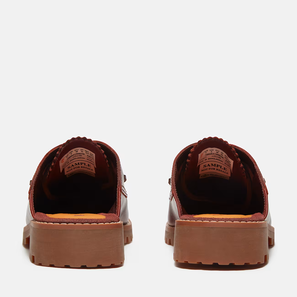 Timberland Mule Authentic in Pelle Donna Bordeaux