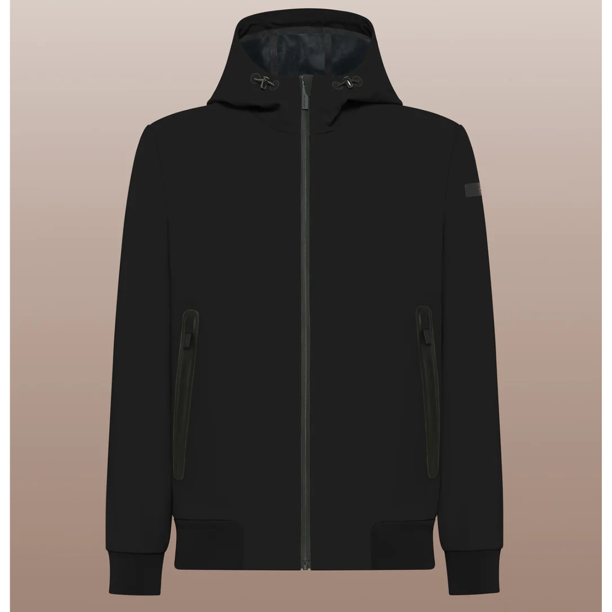 RRD Giubbetto Corto Uomo Winter Thermo Hood Jkt Nero
