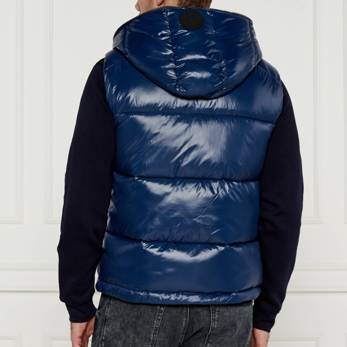 Save the Duck Gilet Smanicato Imbottito Dexter Uomo Blu